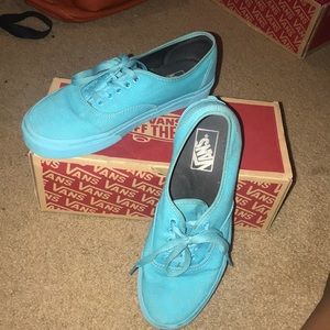 Scuba Blue Vans